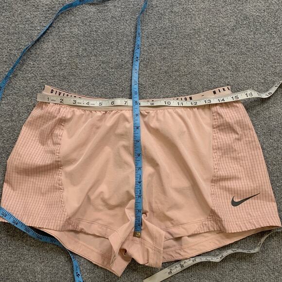 Nike Shorts Womens M Medium Bellini Black Dri Fit Run Division Tempo Luxe Lined - Picture 4 of 13